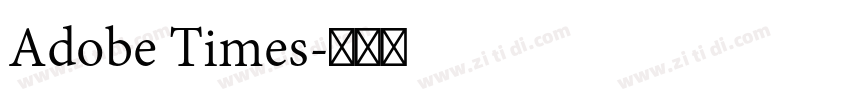 Adobe Times字体转换